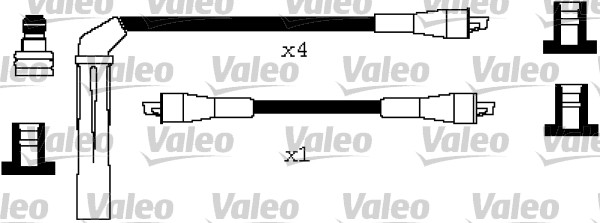 Bougiekabelset Valeo 346310