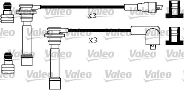 Bougiekabelset Valeo 346275