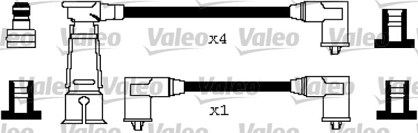 Bougiekabelset Valeo 346265