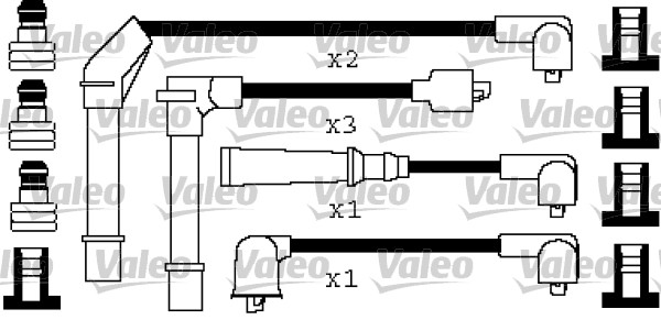 Bougiekabelset Valeo 346253