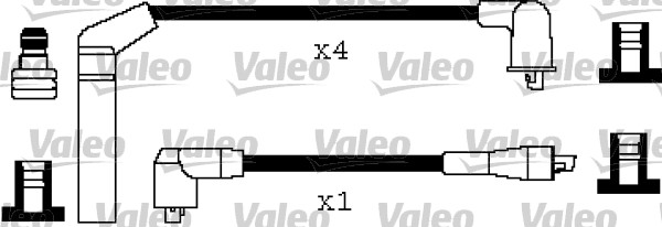 Bougiekabelset Valeo 346210