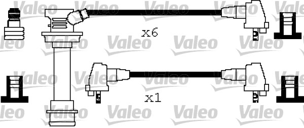 Bougiekabelset Valeo 346200