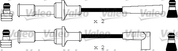 Bougiekabelset Valeo 346163