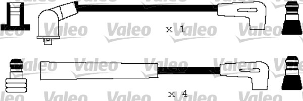 Bougiekabelset Valeo 346155