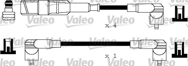 Bougiekabelset Valeo 346118