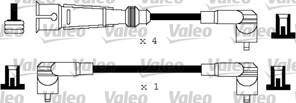 Bougiekabelset Valeo 346117