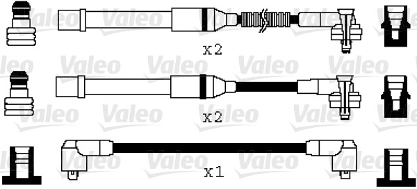 Bougiekabelset Valeo 346087