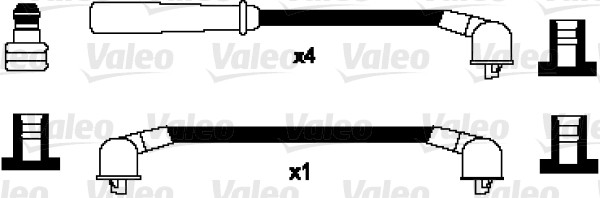 Bougiekabelset Valeo 346064