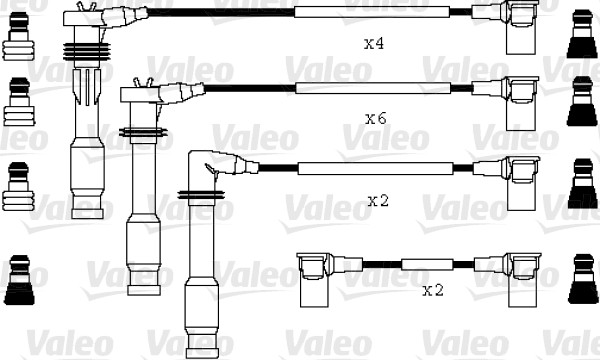 Bougiekabelset Valeo 346045