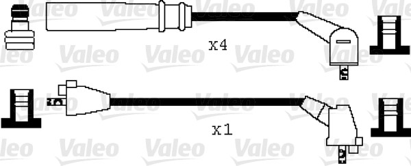 Bougiekabelset Valeo 346042