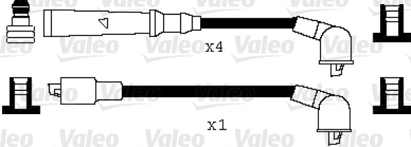 Bougiekabelset Valeo 346026