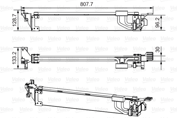 Oliekoeler motorolie Valeo 818248