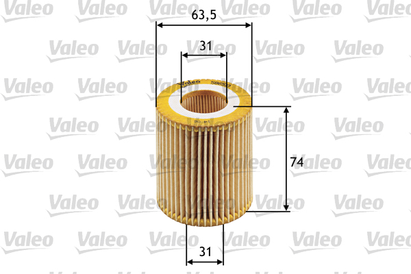 Valeo Oliefilter 586510