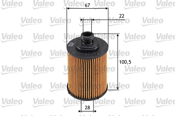 Valeo Oliefilter 586530