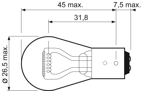 Valeo Autolampen Halogeen 032107