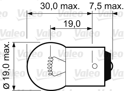 Valeo Autolampen Halogeen 032221