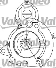 Valeo Starter 436093