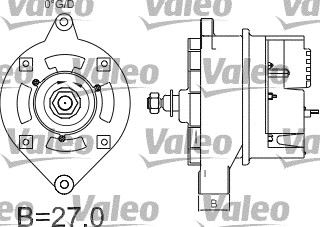 Valeo Alternator/Dynamo 436263