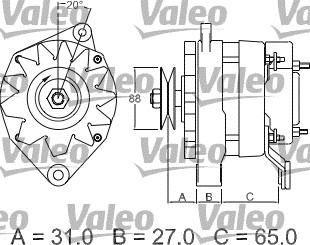 Valeo Alternator/Dynamo 436350