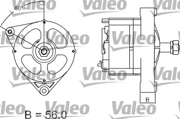 Valeo Alternator/Dynamo 436418