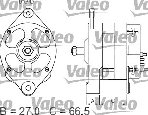 Valeo Alternator/Dynamo 436434