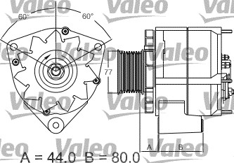 Valeo Alternator/Dynamo 437440