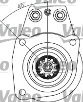 Valeo Starter 455505