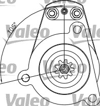 Valeo Starter 455541