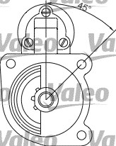 Valeo Starter 455545