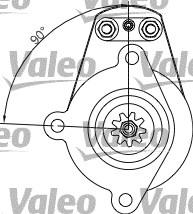 Valeo Starter 455616