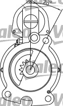 Valeo Starter 455742