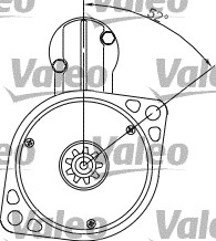 Valeo Starter 455925