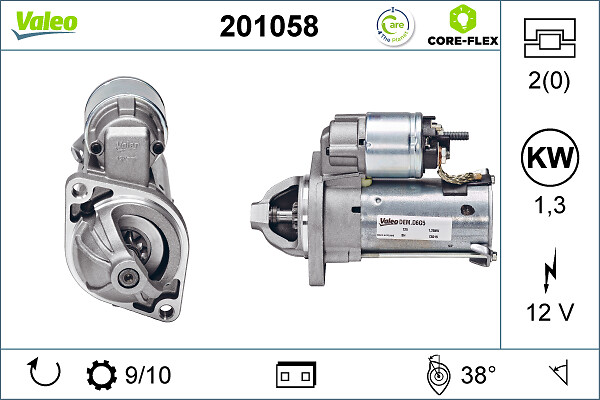 Starter Valeo 201058