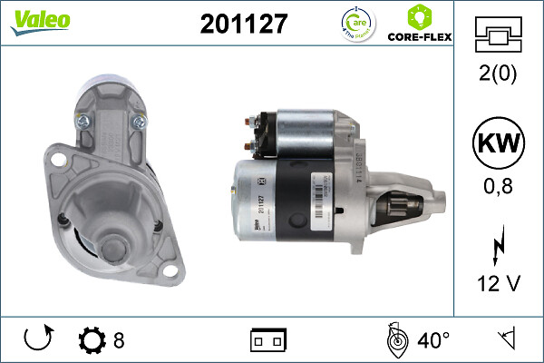 Starter Valeo 201127