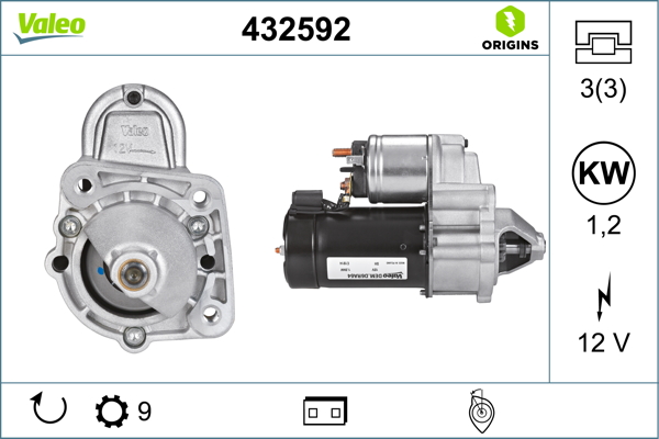 Valeo Starter 432592