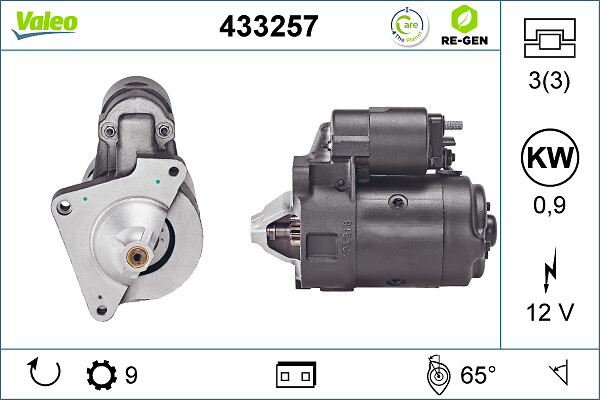 Starter Valeo 433257