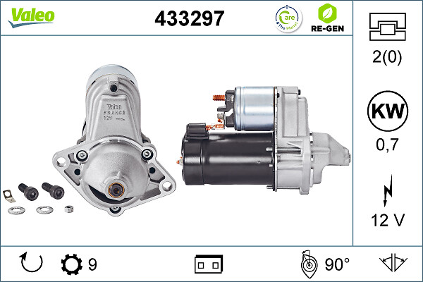 Starter Valeo 433297