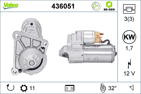 Valeo Starter 436051