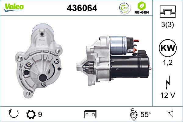 Starter Valeo 436064