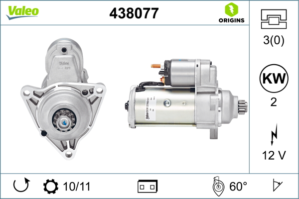 Valeo Starter 438077