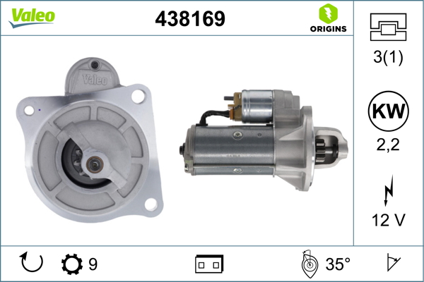 Valeo Starter 438169