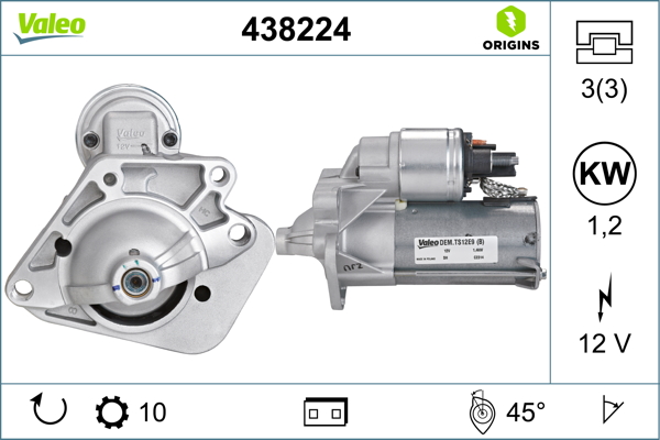 Valeo Starter 438224