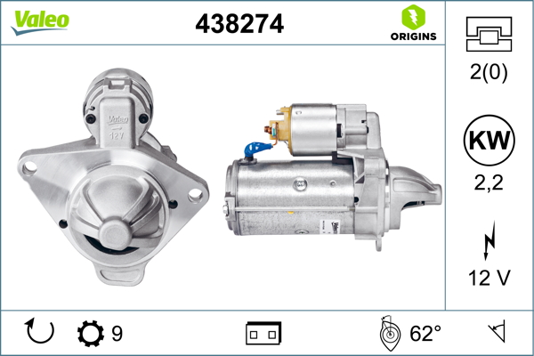 Valeo Starter 438274