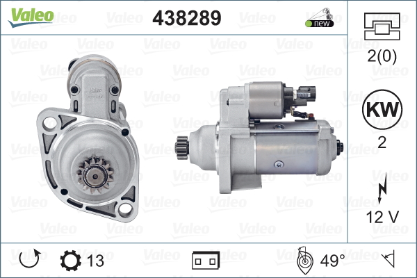 Valeo Starter 438289