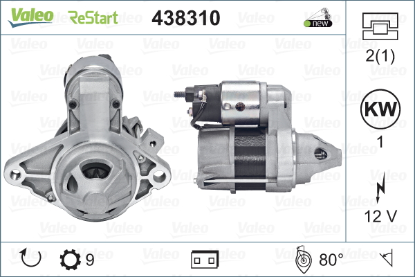 Valeo Starter 438310