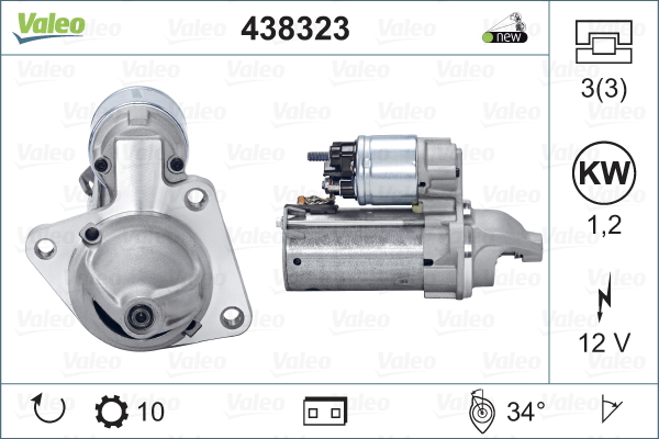 Valeo Starter 438323