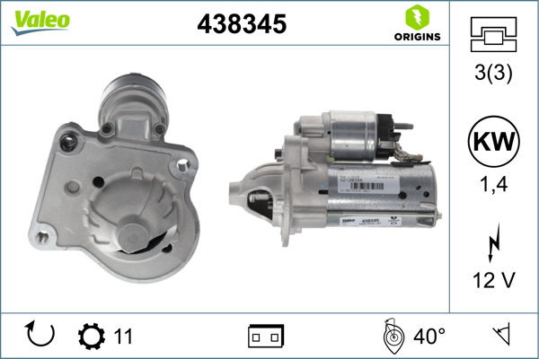 Valeo Starter 438345