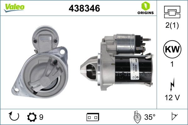 Valeo Starter 438346