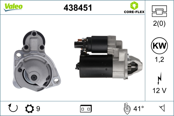 Valeo Starter 438451