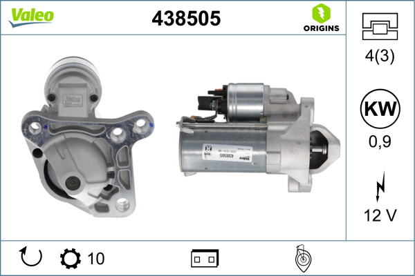 Starter Valeo 438505